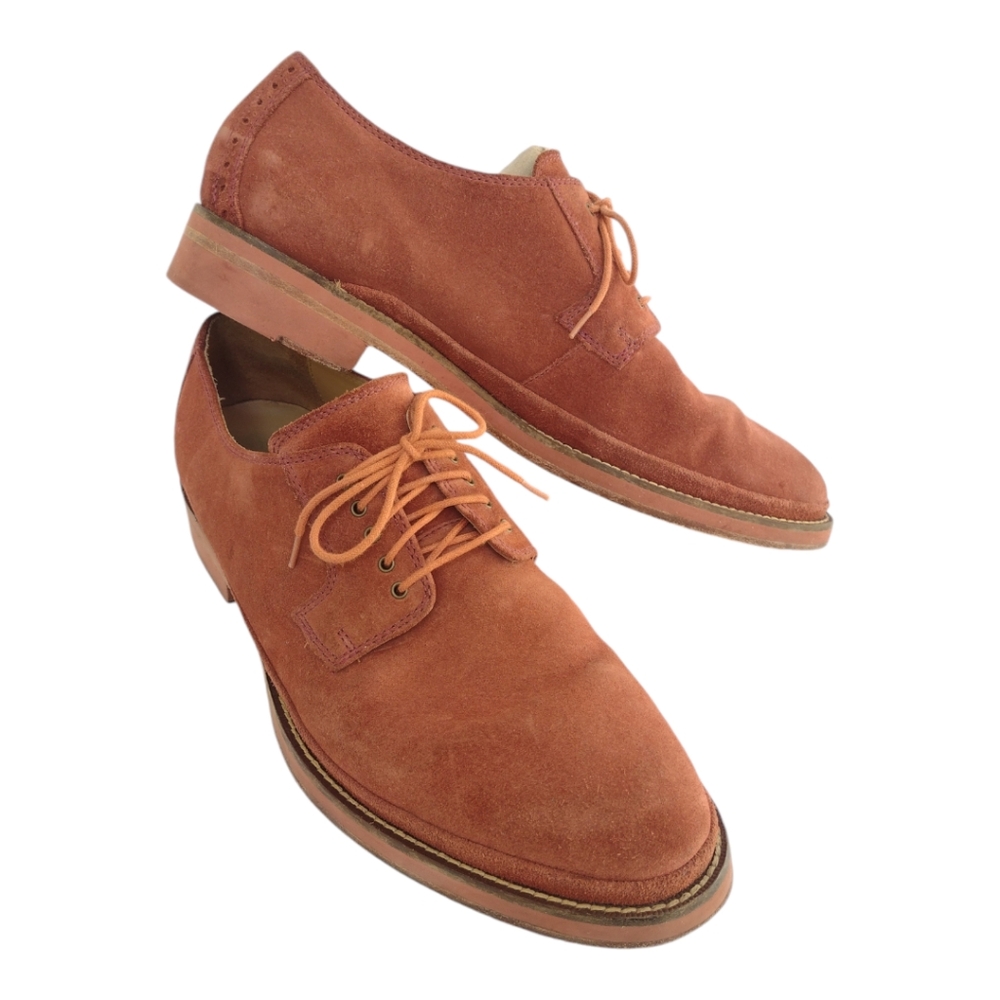 Cole Haan Suede Plain Oxford Mens Sz 10M Dress Shoe